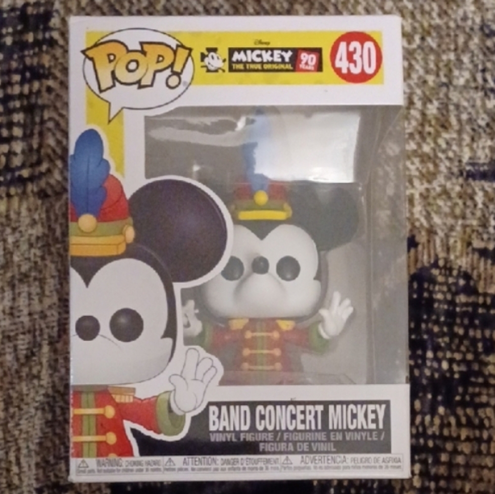 4/$80 New Funko Pop Band Concert Mickey Vinyl Figure